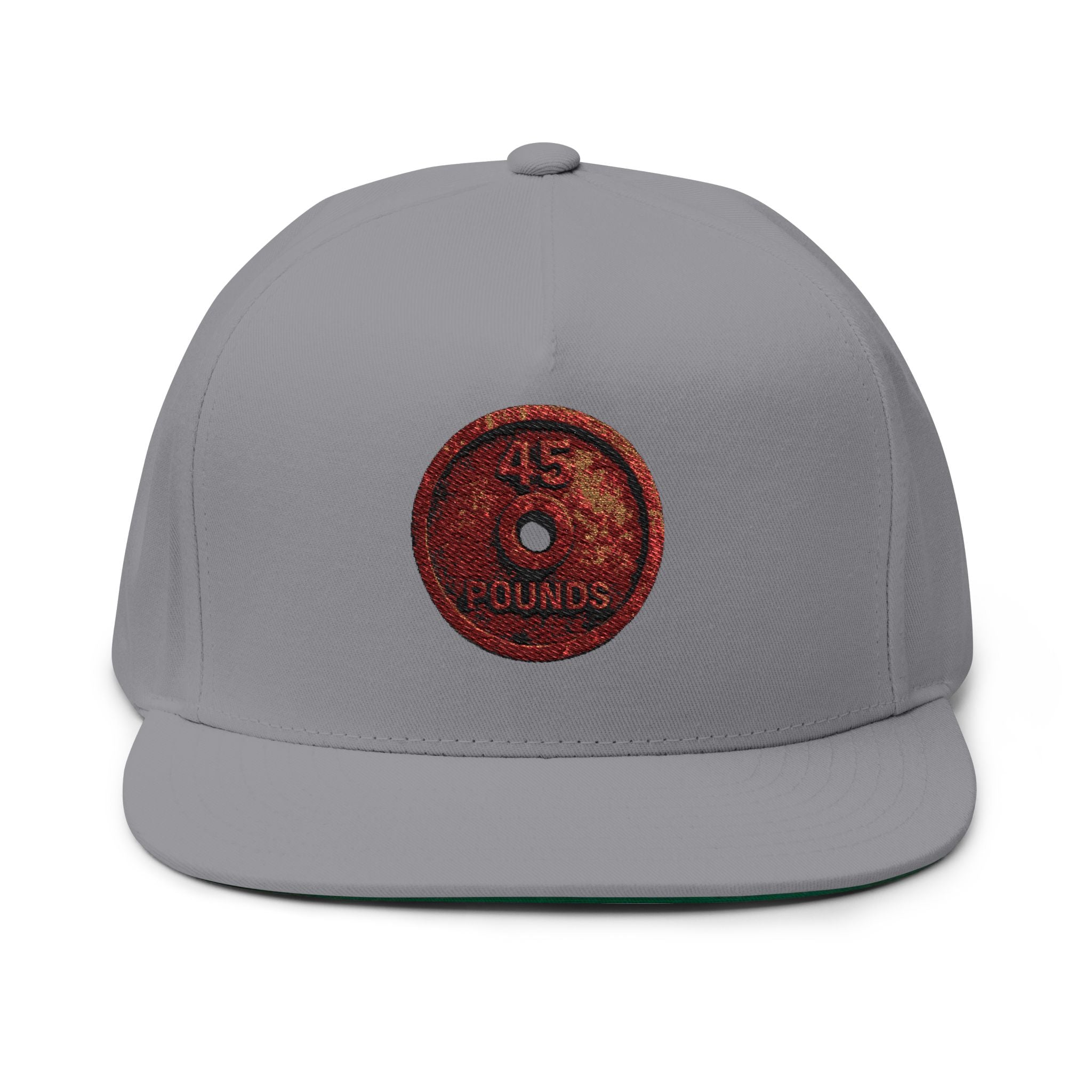 Flat Bill Cap (Embroidery)