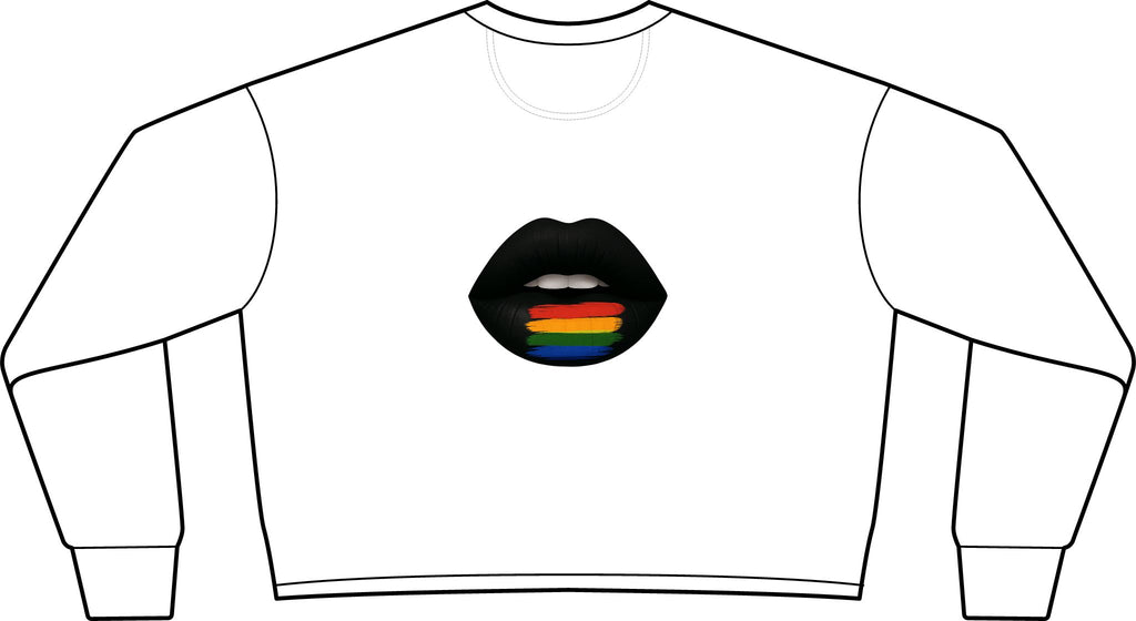 Women's Lightweight Crop Crewneck Sweatshirt