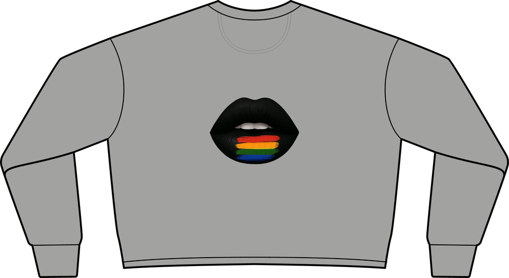Women's Lightweight Crop Crewneck Sweatshirt