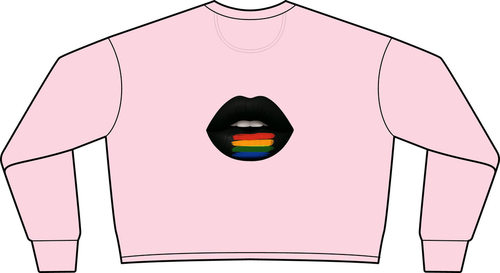 Women's Lightweight Crop Crewneck Sweatshirt