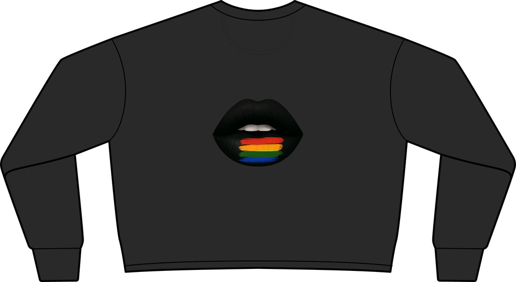 Women's Lightweight Crop Crewneck Sweatshirt