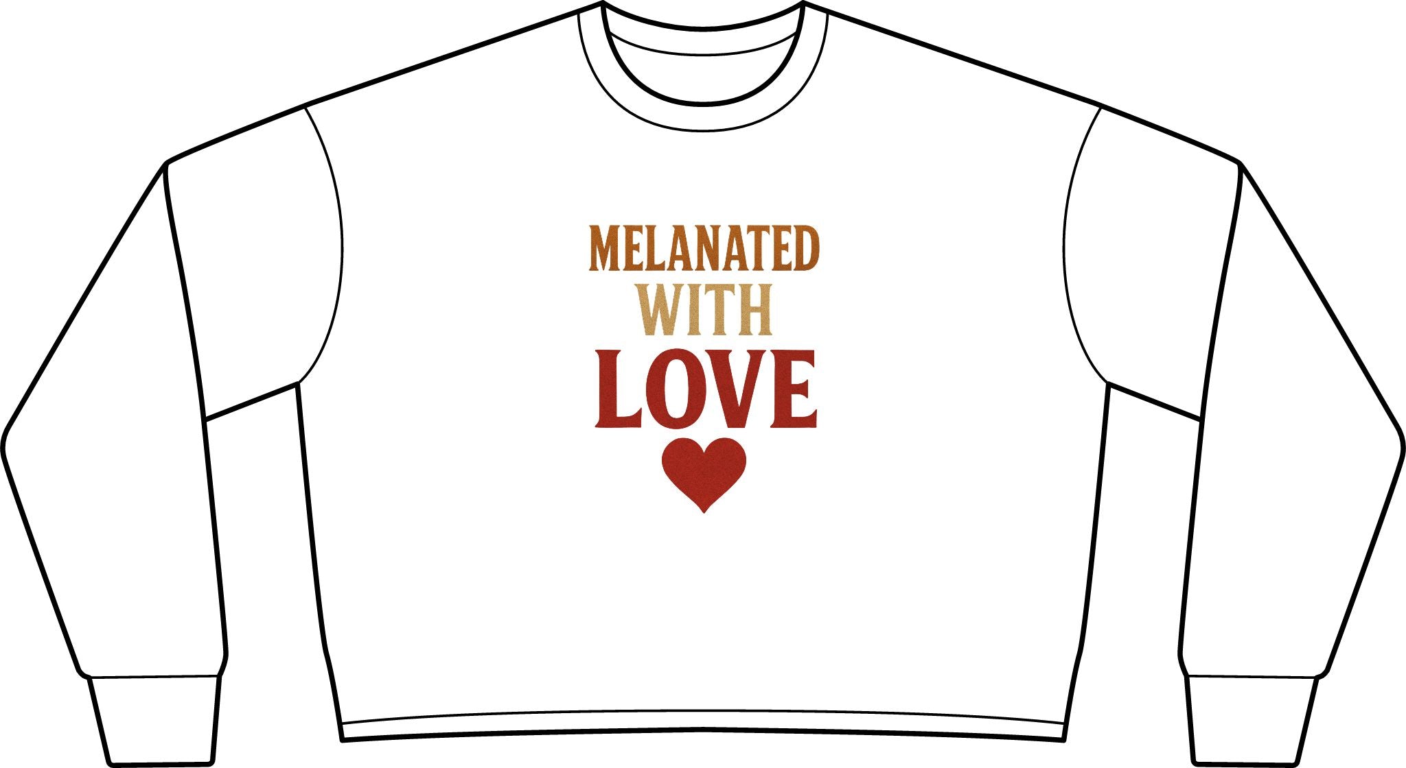Women's Lightweight Crop Crewneck Sweatshirt