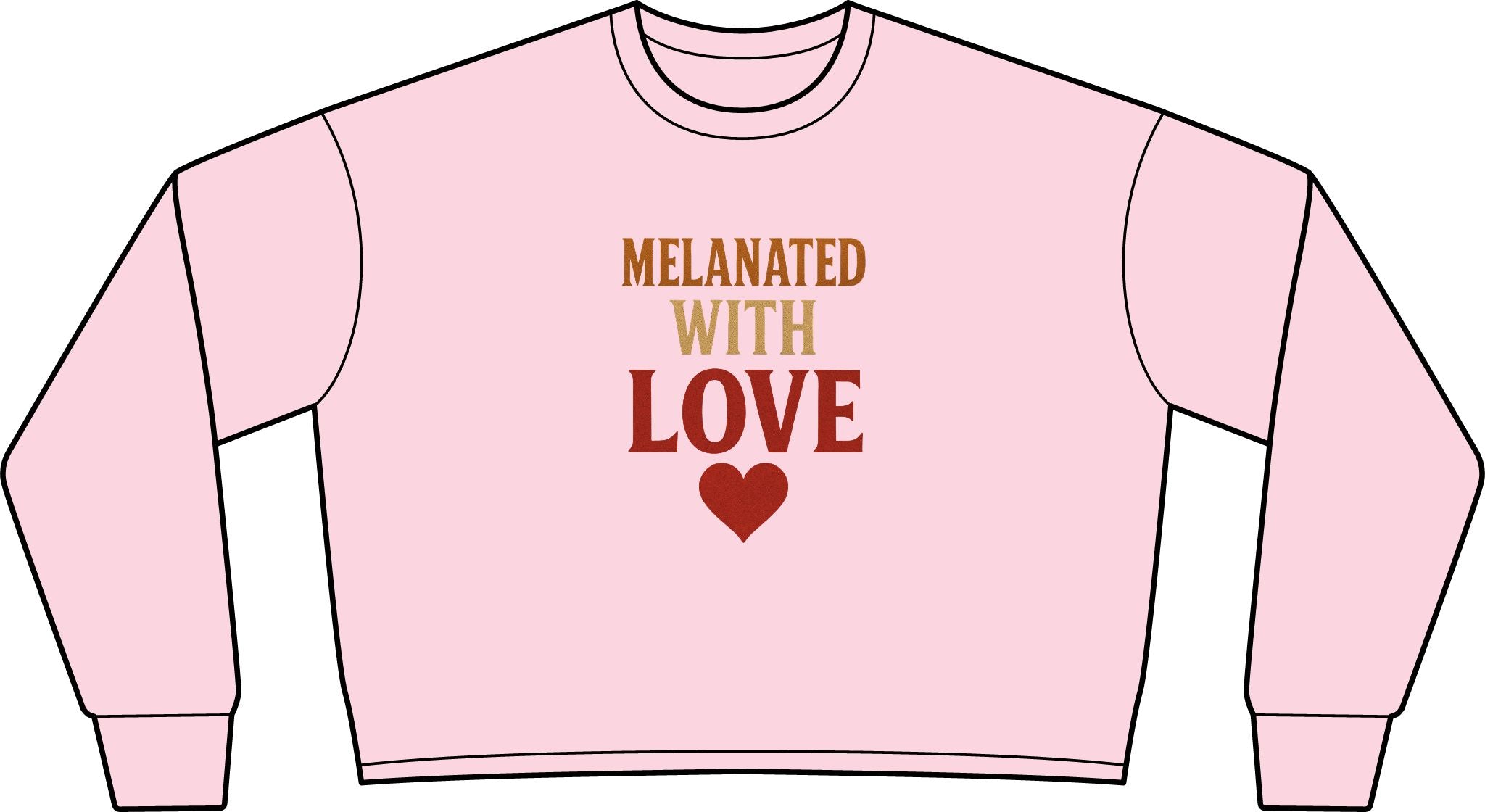 Women's Lightweight Crop Crewneck Sweatshirt