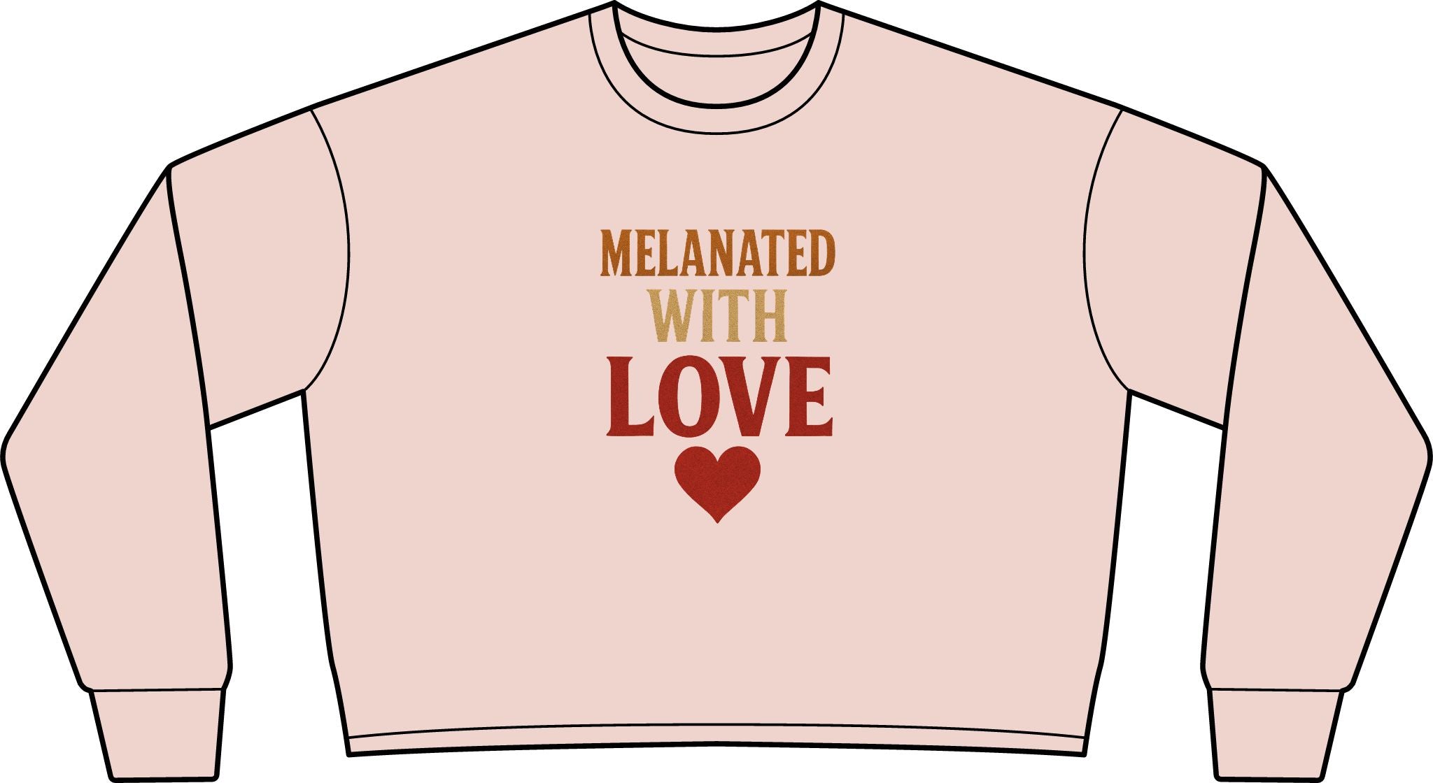 Women's Lightweight Crop Crewneck Sweatshirt