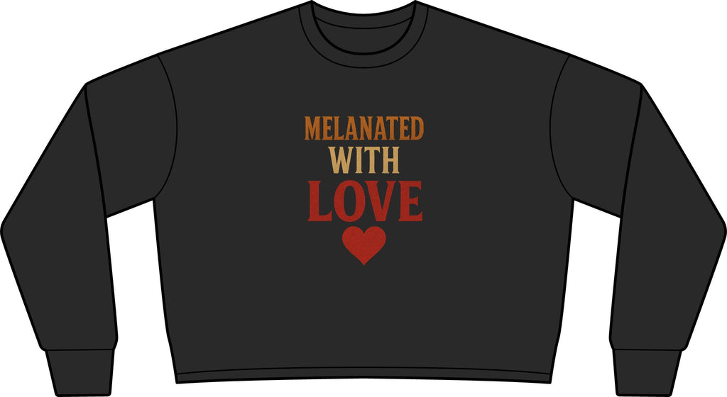 Women's Lightweight Crop Crewneck Sweatshirt