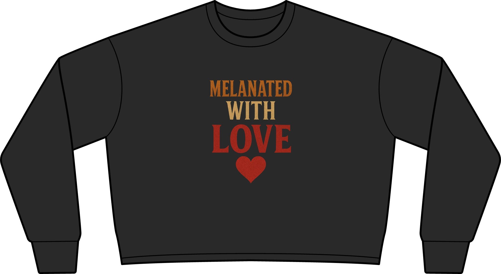 Women's Lightweight Crop Crewneck Sweatshirt